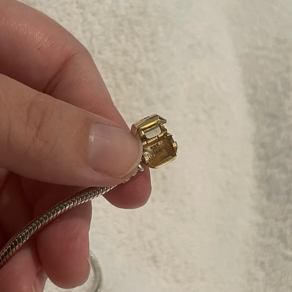 Pandora bracket with 14k gold clasp - Picture 13 of 14